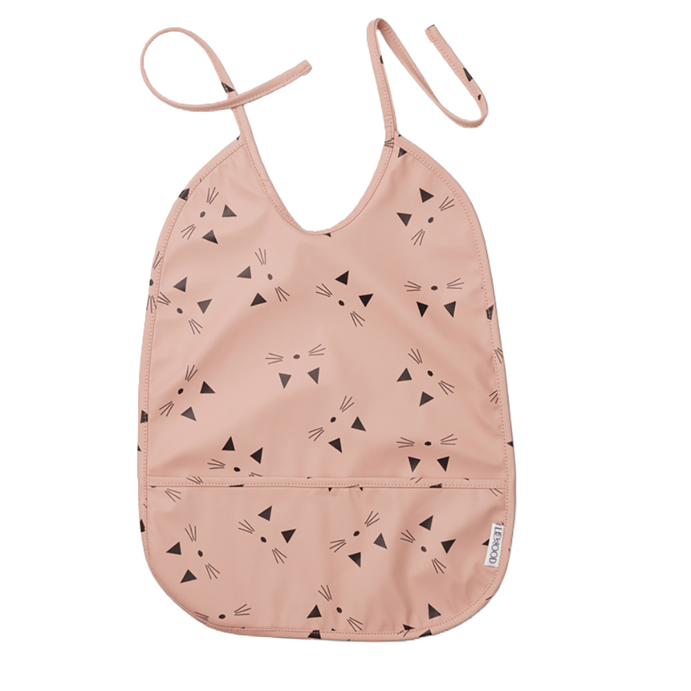 Liewood Lai bib Cat- rose