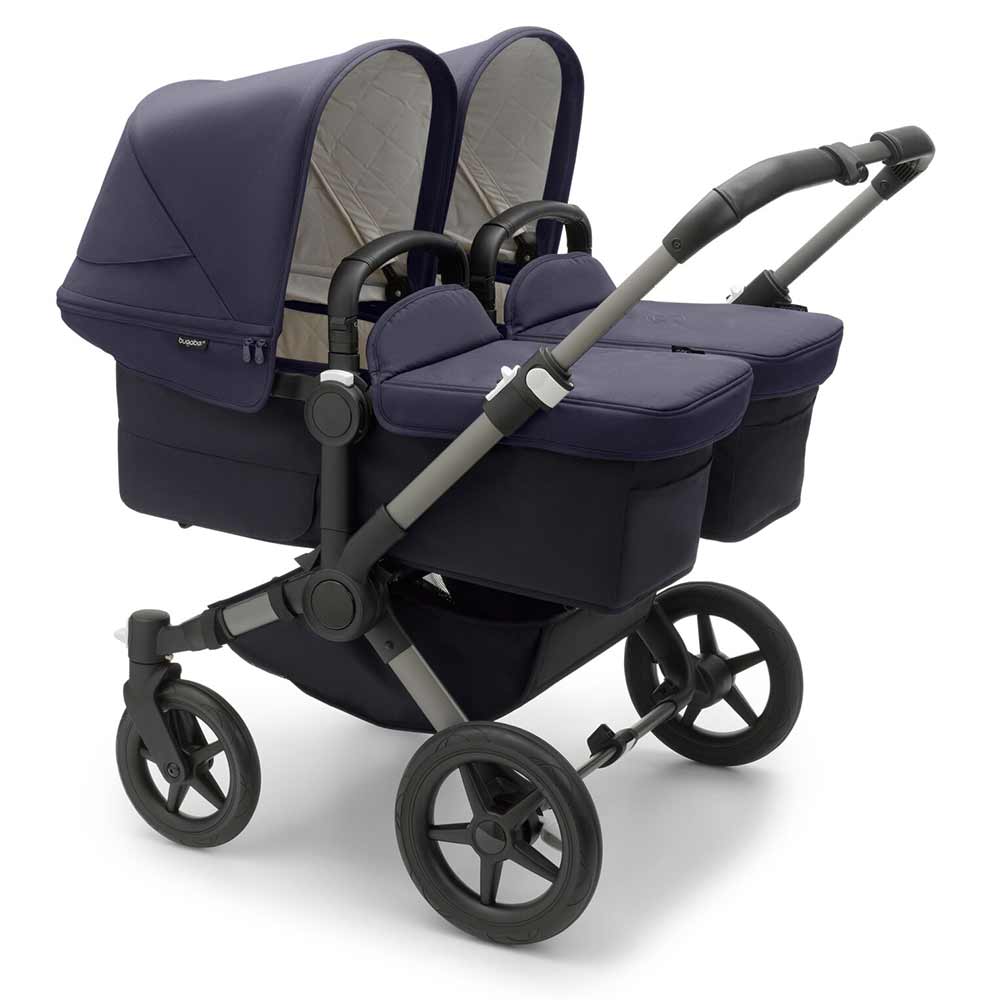 Bugaboo Donkey 5 Tvillingvagn Collection Classic Dark Navy