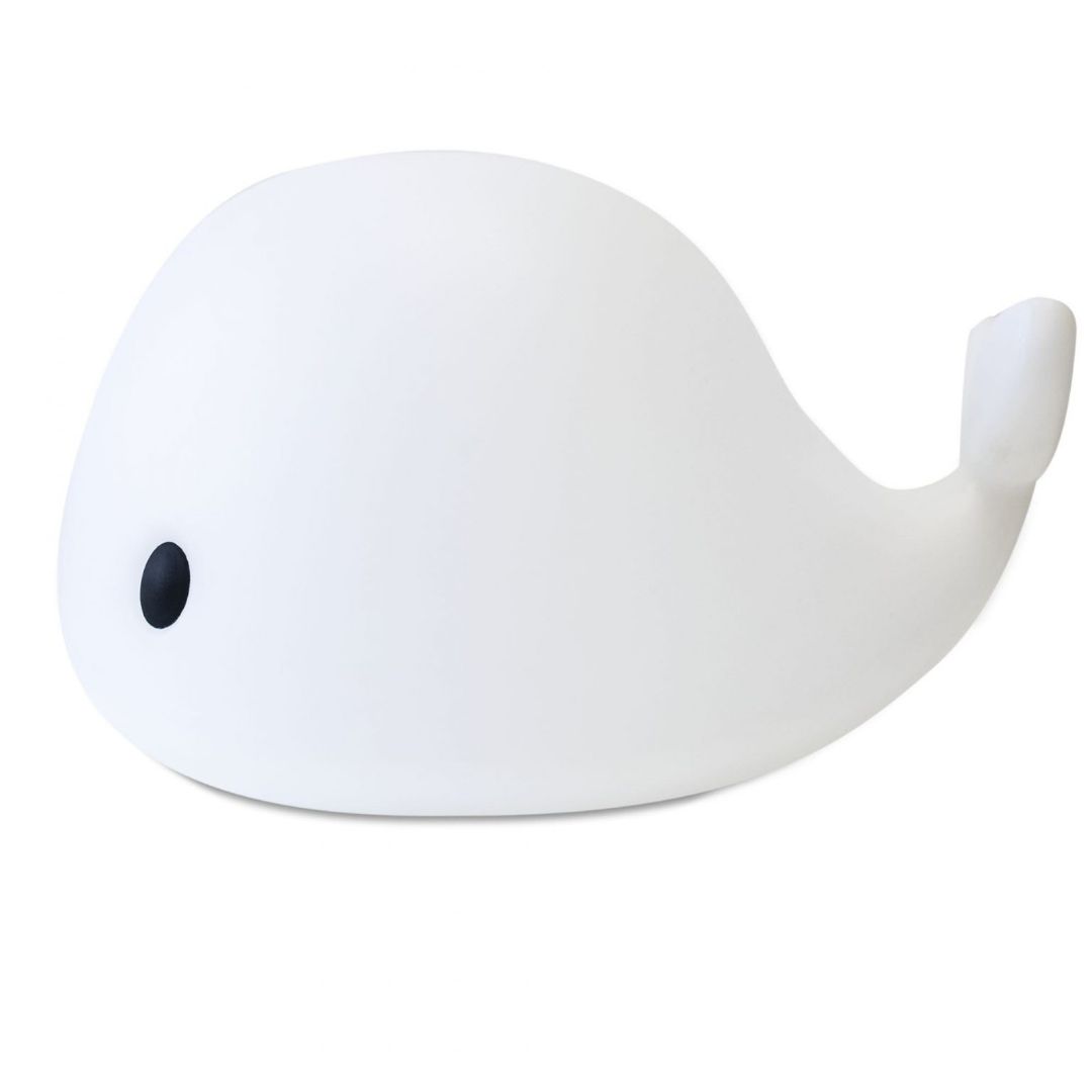 Filibabba LED-golvlampa - Christian the whale 60 cm