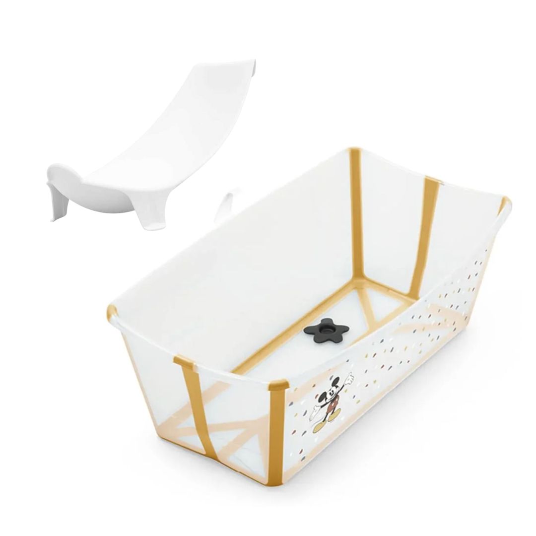 Stokke badbalja Flexi bath Mickey Celebration + badstöd