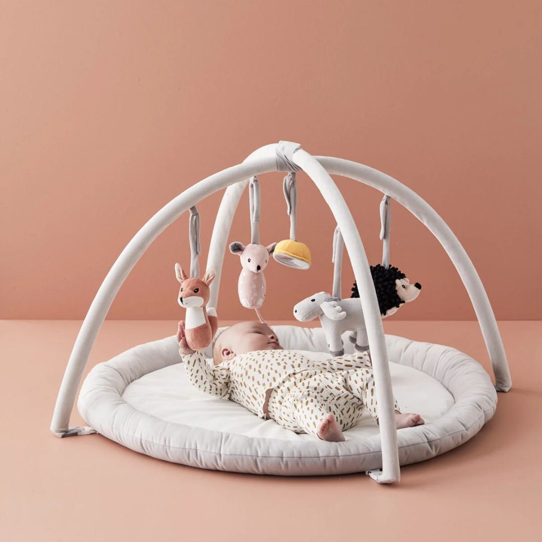 Kids Concept Babygym grå EDVIN