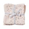 Done by Deer swaddle 2-pack filtar Dreamy dots Powder