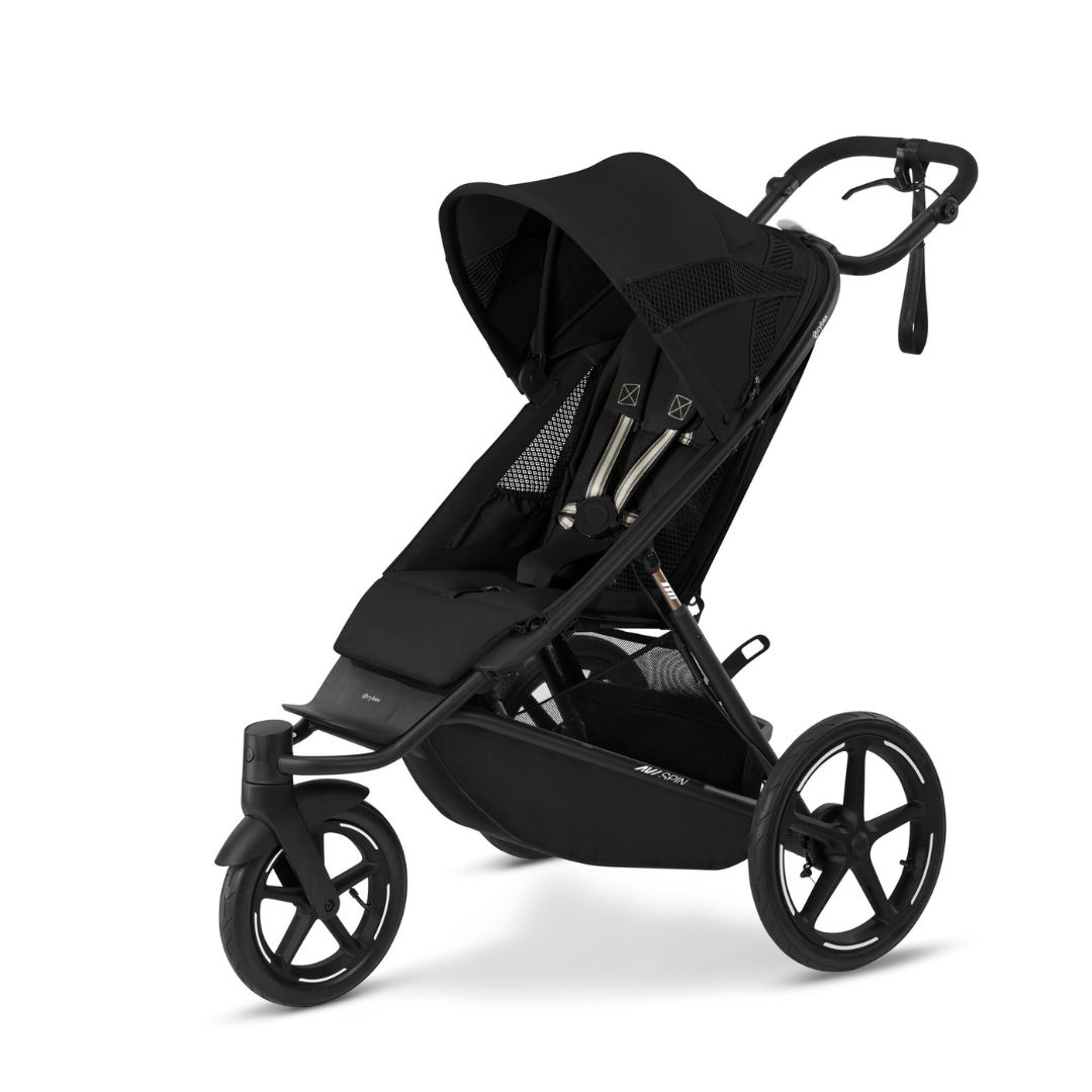 Cybex AVI SPIN joggingvagn Moon Black