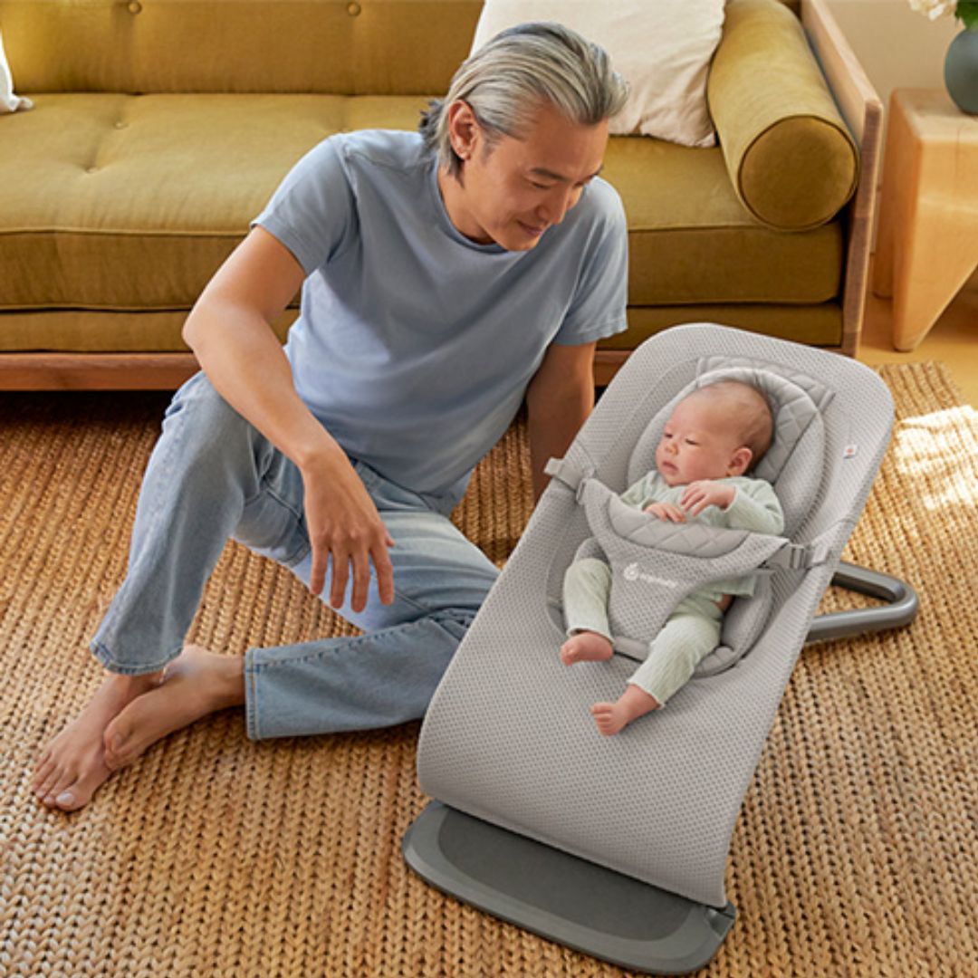 Ergobaby Evolve Bouncer Grå Mesh