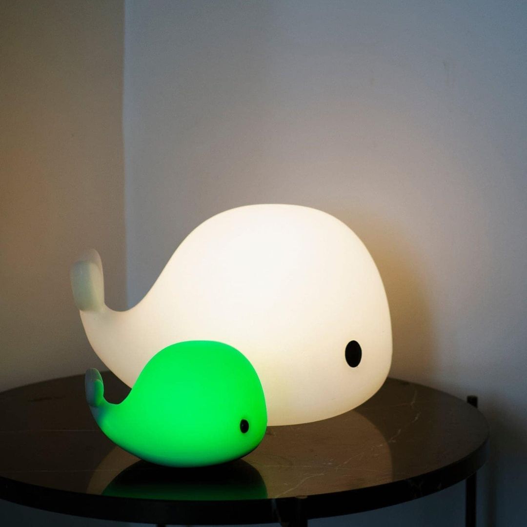 Filibabba LED-lampa - Christian the whale