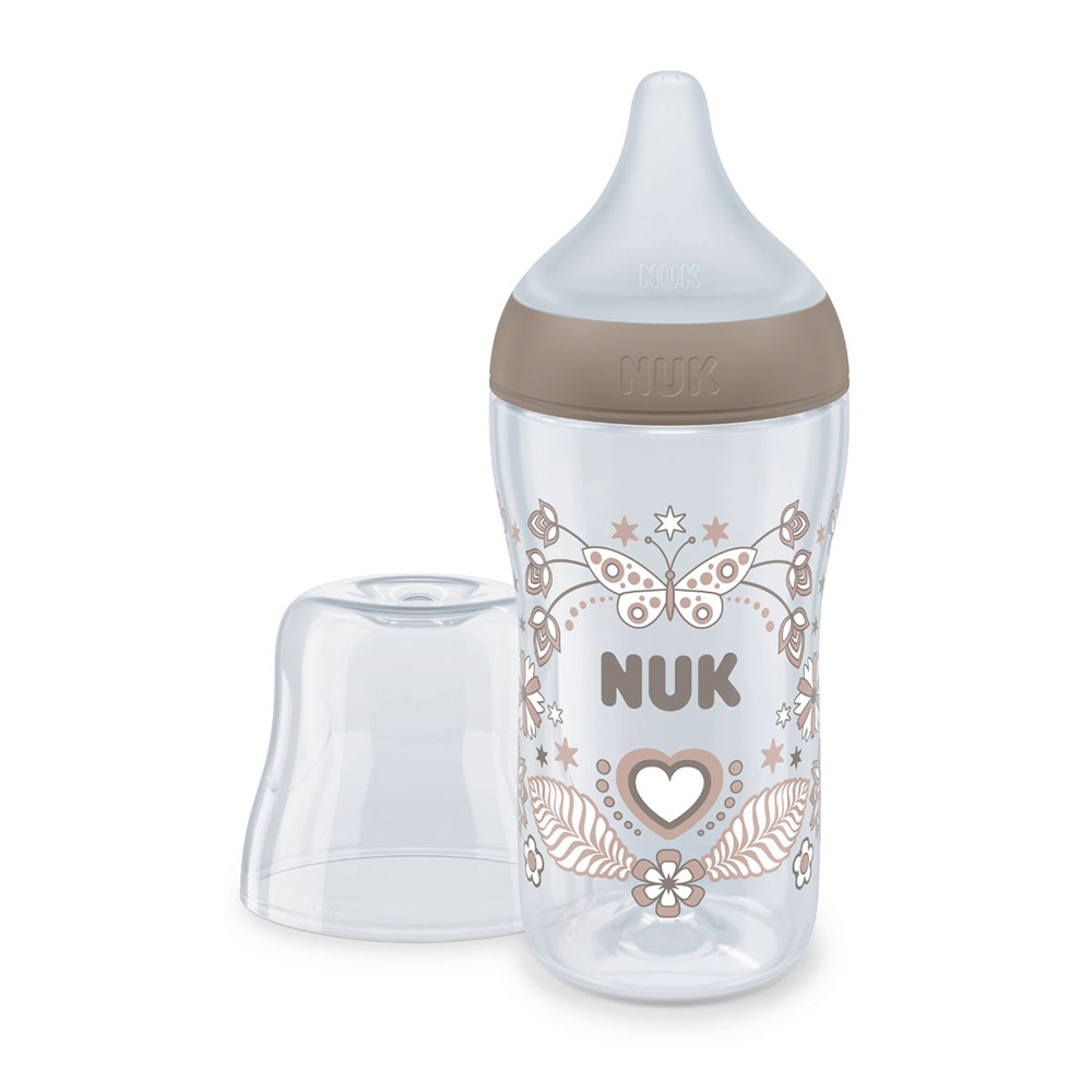 NUK Perfect Match Nappflaska 260 ml - Heart 