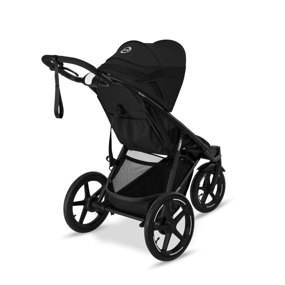 Cybex AVI SPIN joggingvagn Moon Black