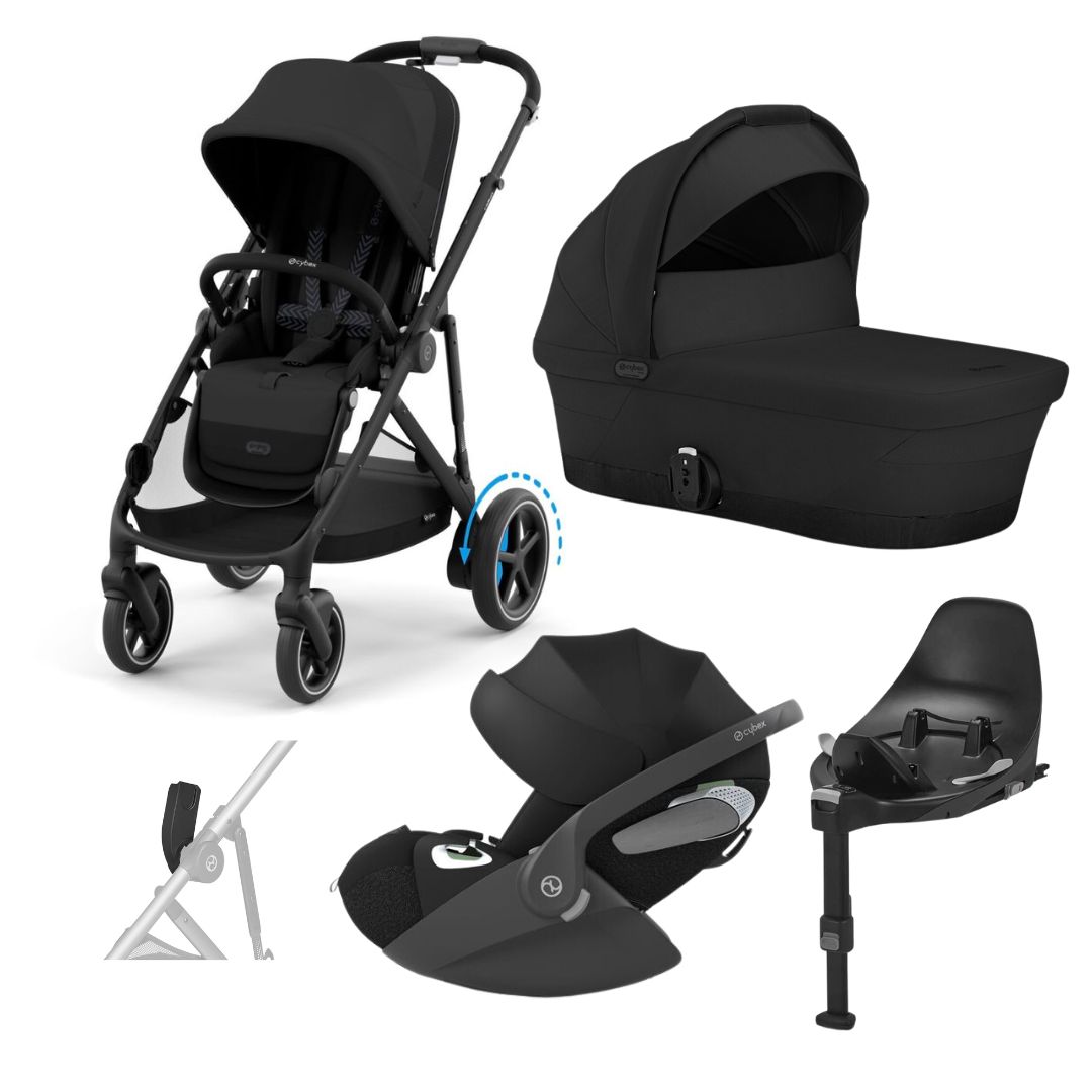 Cybex eGAZELLE S + Cybex babyskydd paket