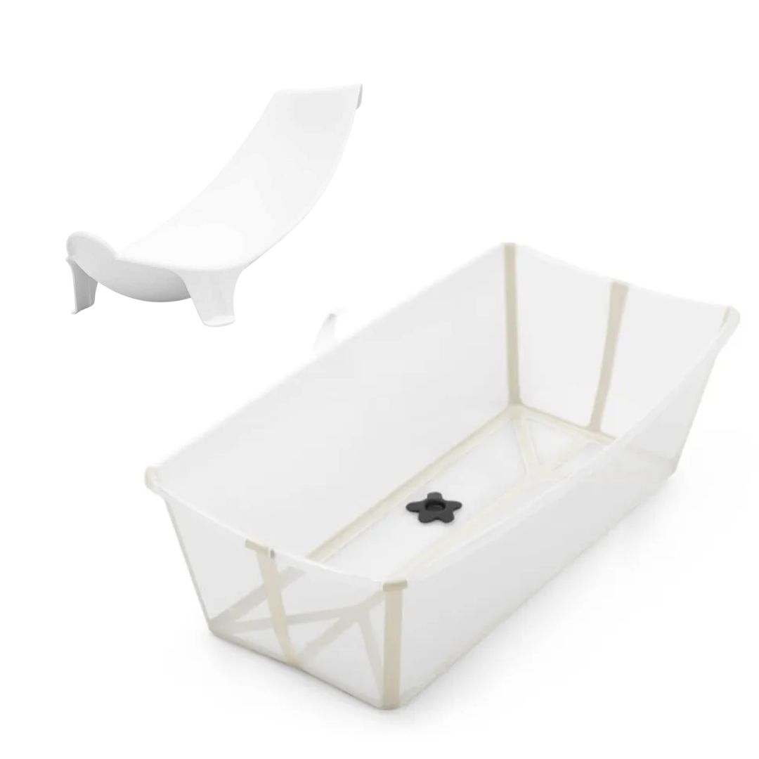 Stokke badbalja Flexi bath + badstöd