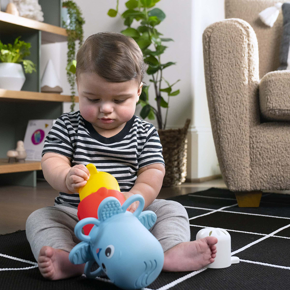 Baby Einstein stapelleksak med havstema