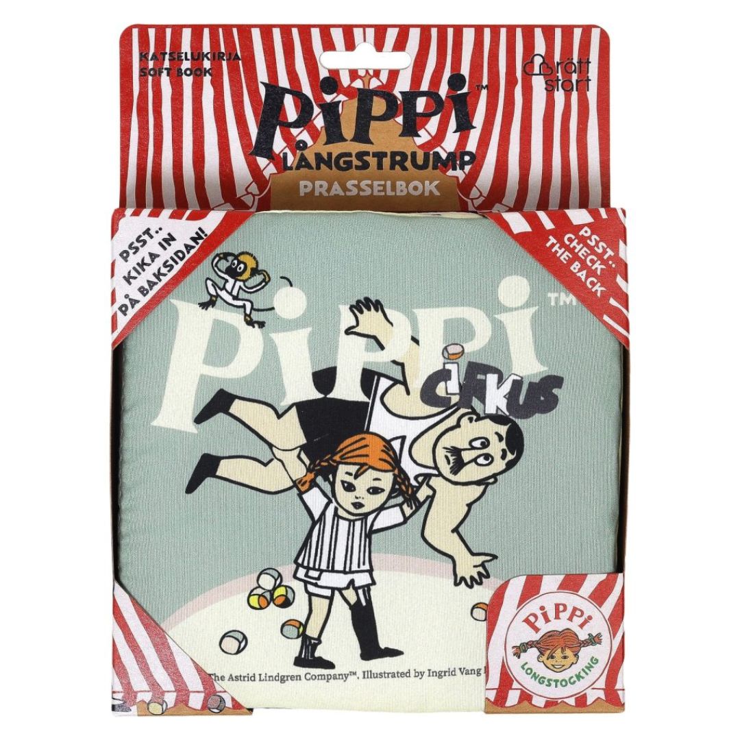 Rätt Start Pippi Cirkus Prasselbok