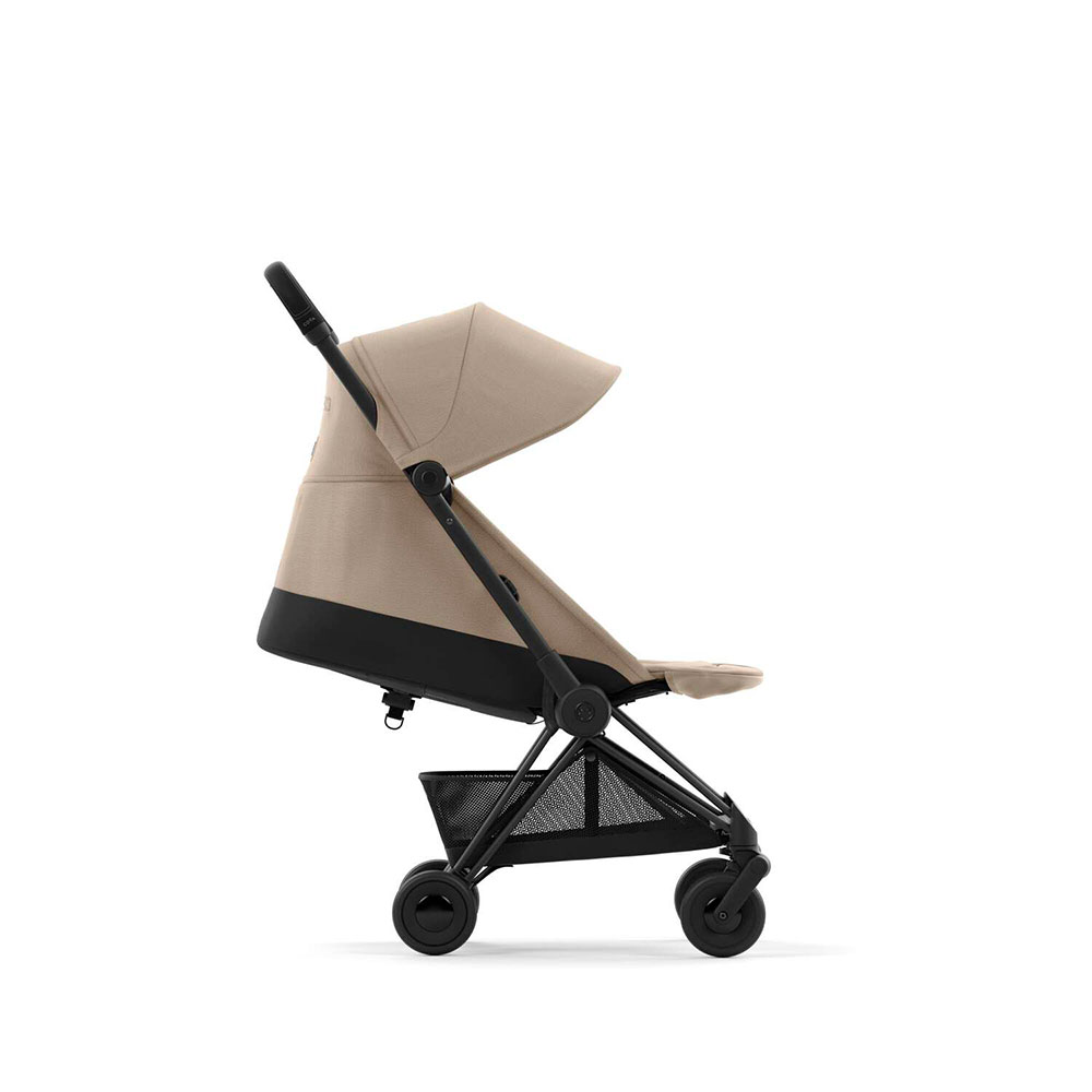 Cybex COYA resevagn Matt Black Cozy Beige 