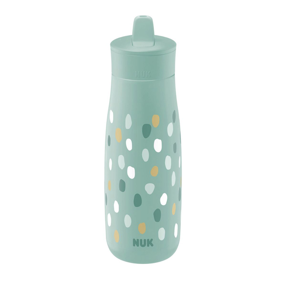 NUK Mini-Me Drickflaska - Mint Prickar 450 ml