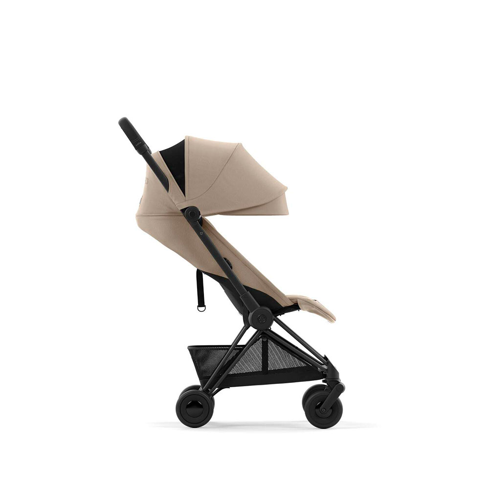 Cybex COYA resevagn Matt Black Cozy Beige 