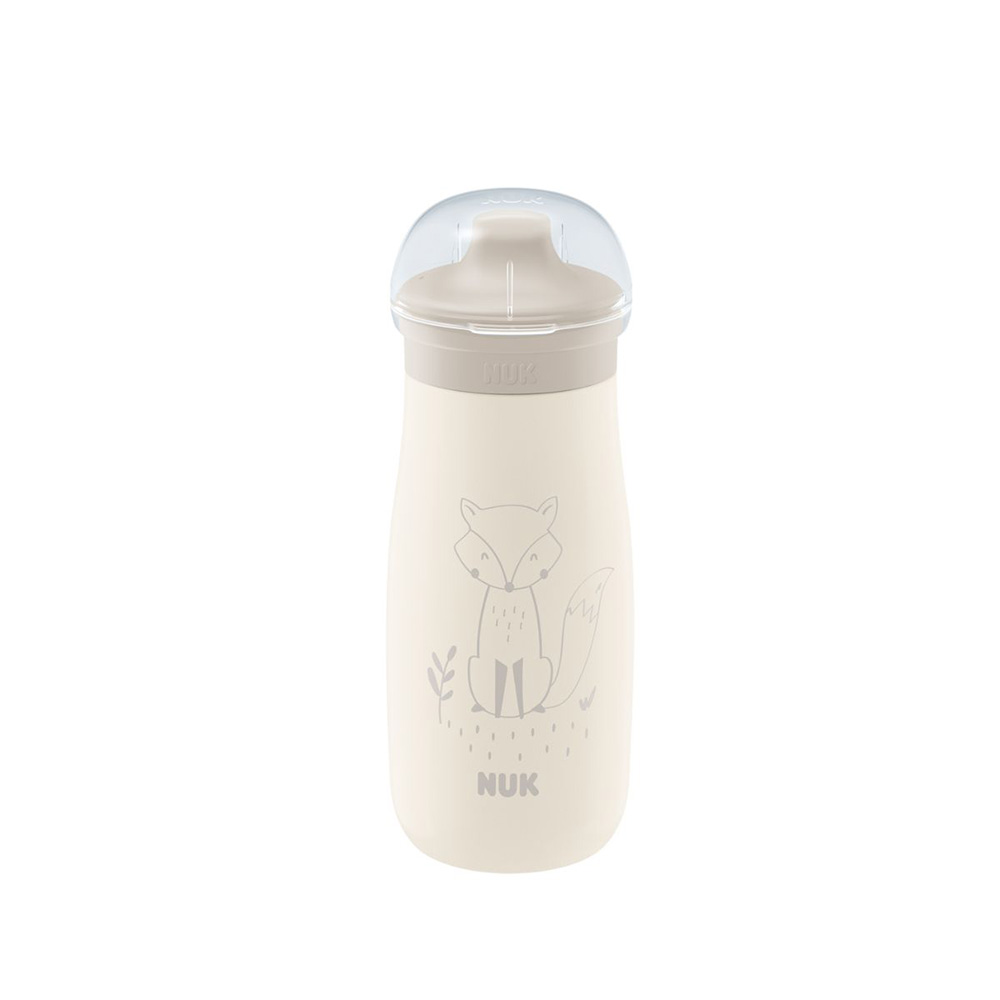 NUK Mini-Me Drickflaska stål - Räv 300 ml