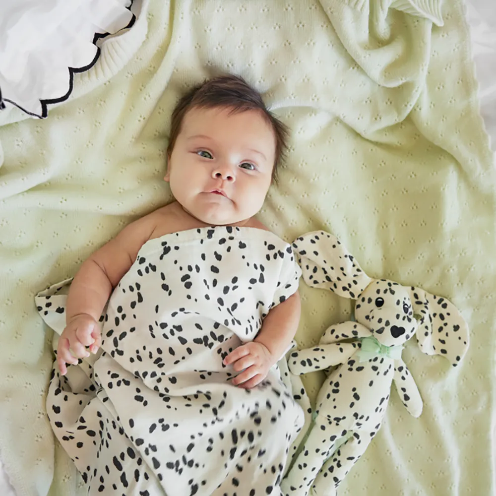 Elodie Muslinfilt Dalmatian Dots