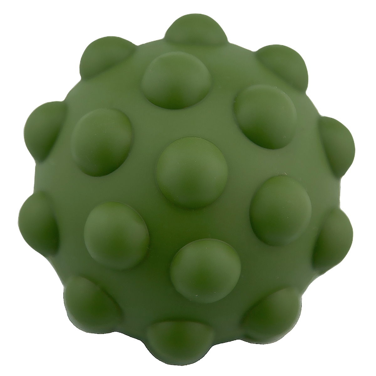 Tiny Tot Sensory Silicone Fidget Ball Dark Green