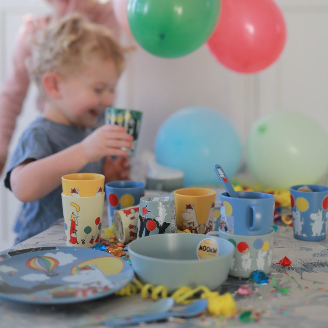 Rätt Start Mumin Festligheter Tumblermugg ballong