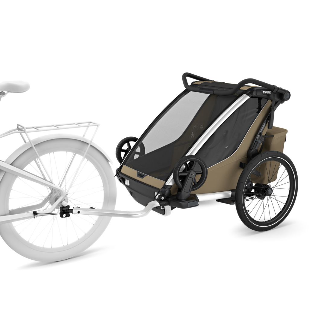 Thule Chariot Cross 2 Khaki double cykelvagn