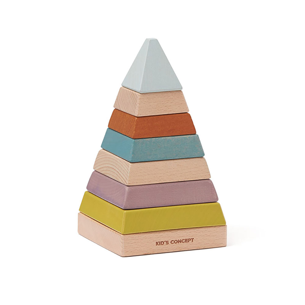 Kids Concept Plocktorn pyramid multi NEO