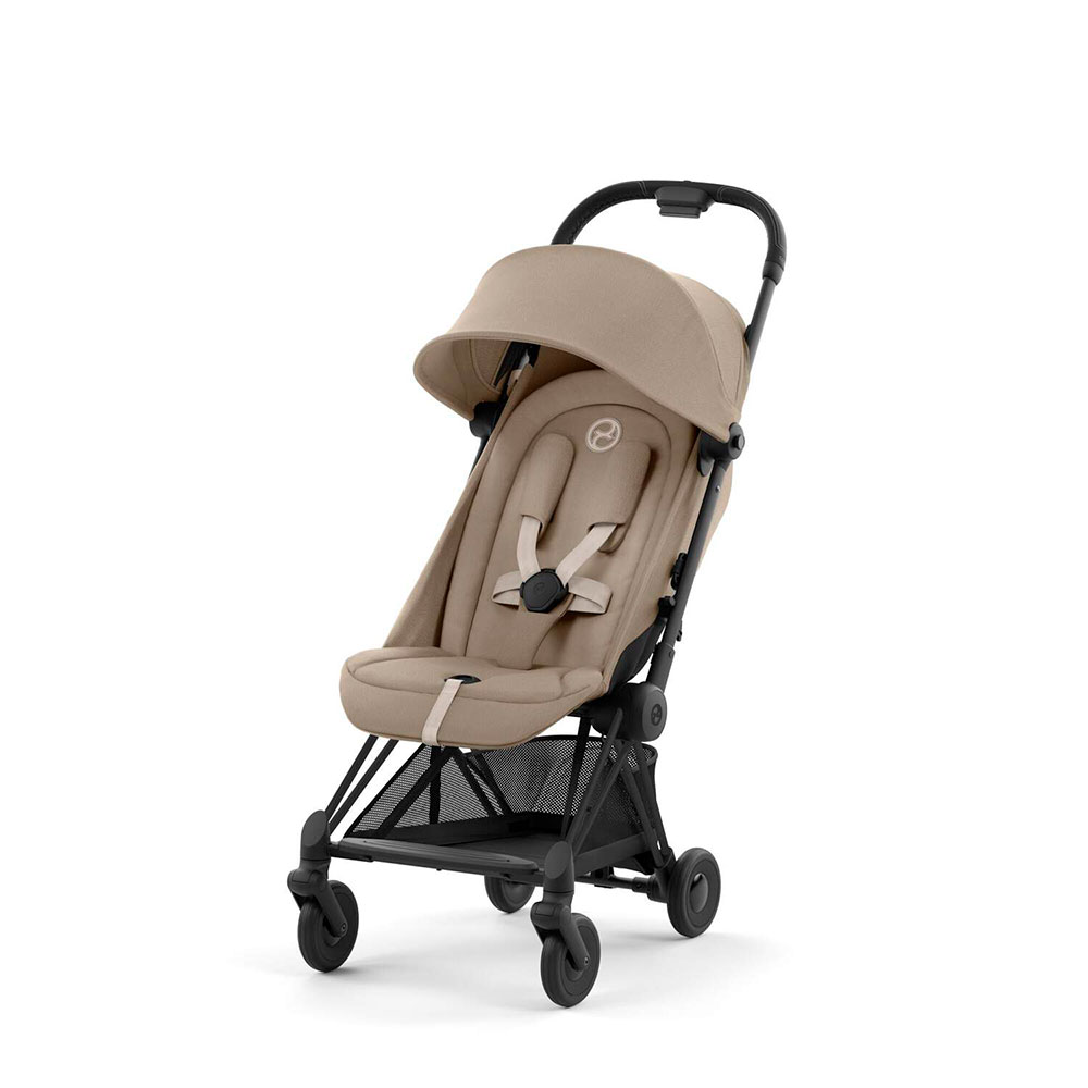 Cybex COYA resevagn Matt Black Cozy Beige 