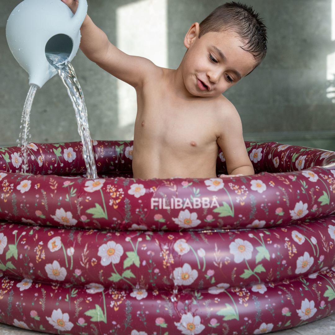 Filibabba Barnpool 80 cm Alfie Blommor