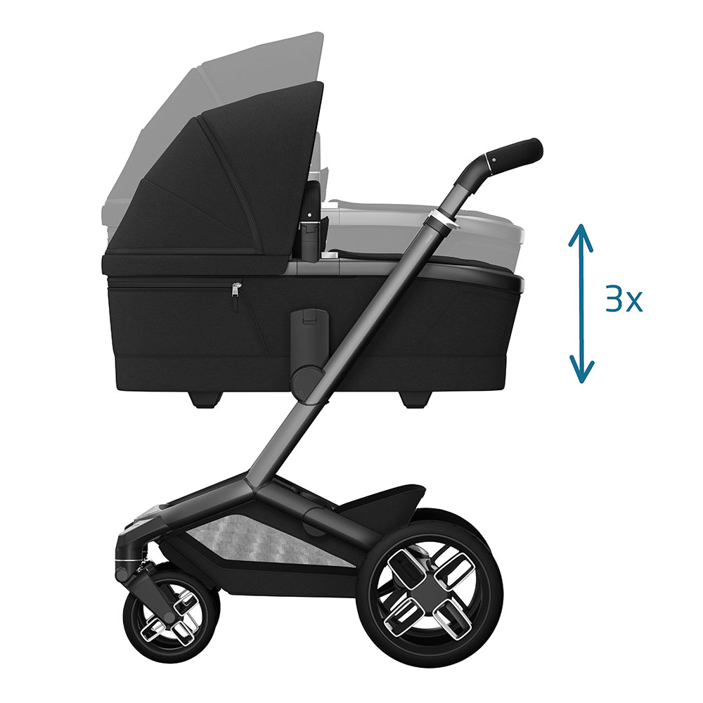 Maxi-Cosi Fame barnvagn Twillic Black