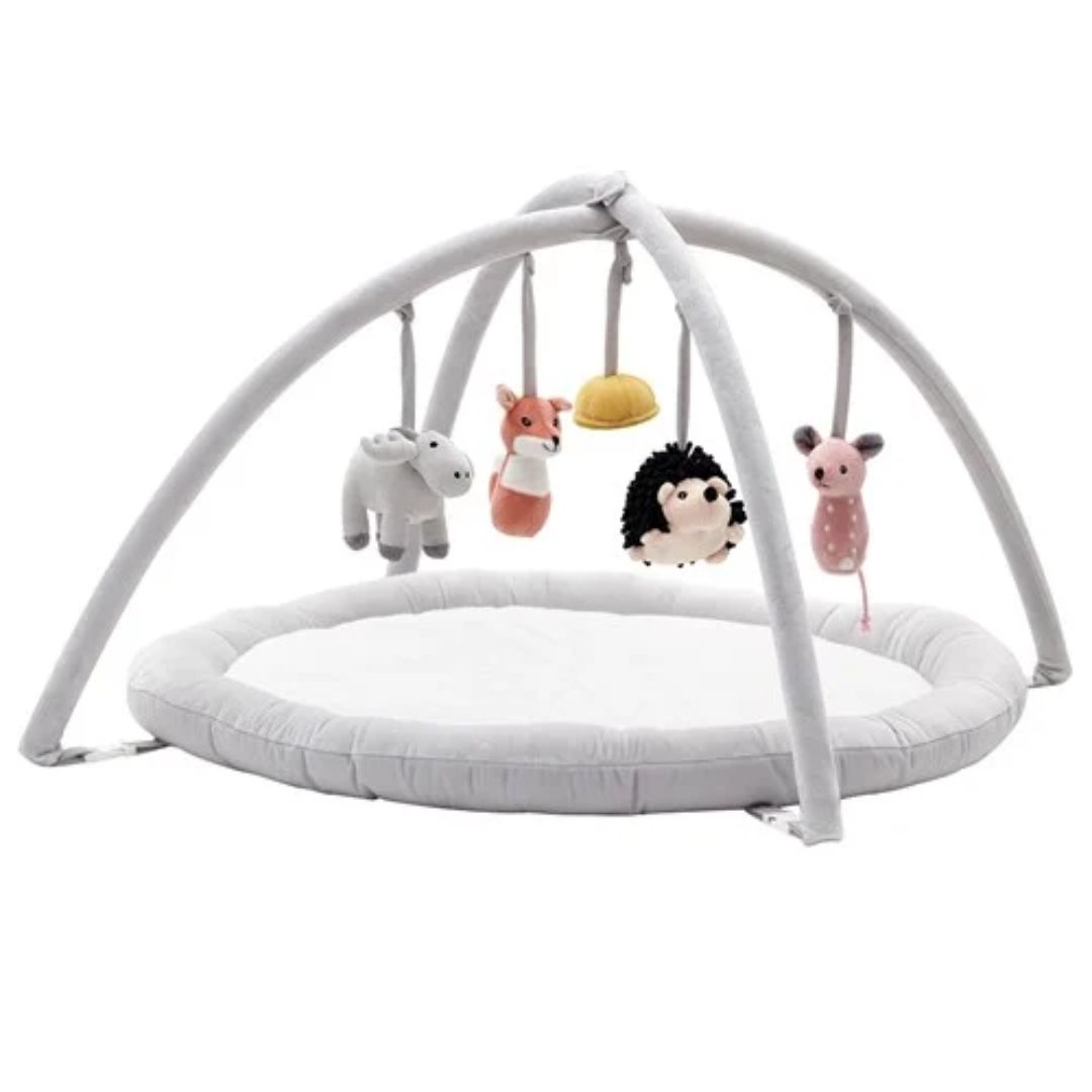 Kids Concept Babygym grå EDVIN