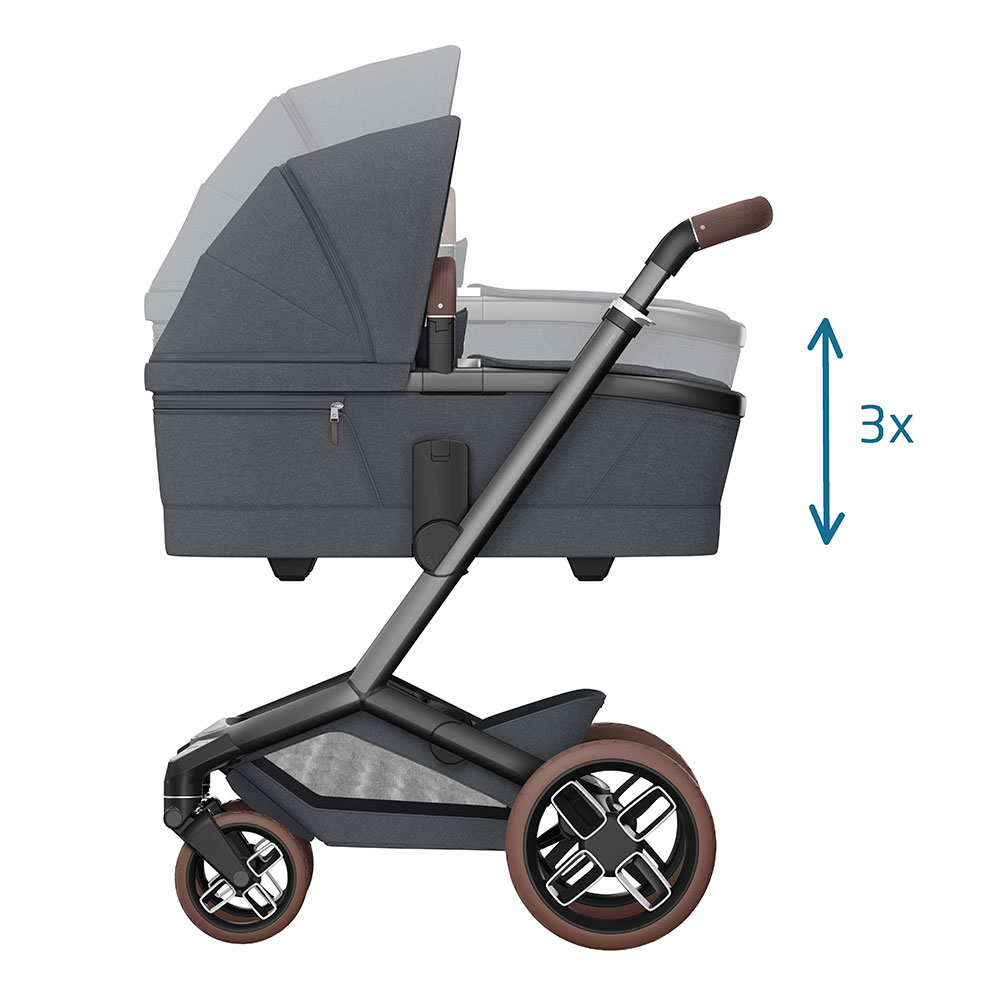 Maxi-Cosi Fame barnvagn Twillic Graphite