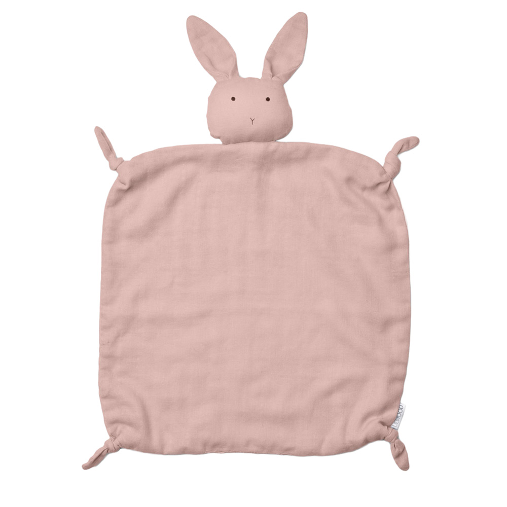 Liewood Agnete cuddle cloth Rabbit -rose