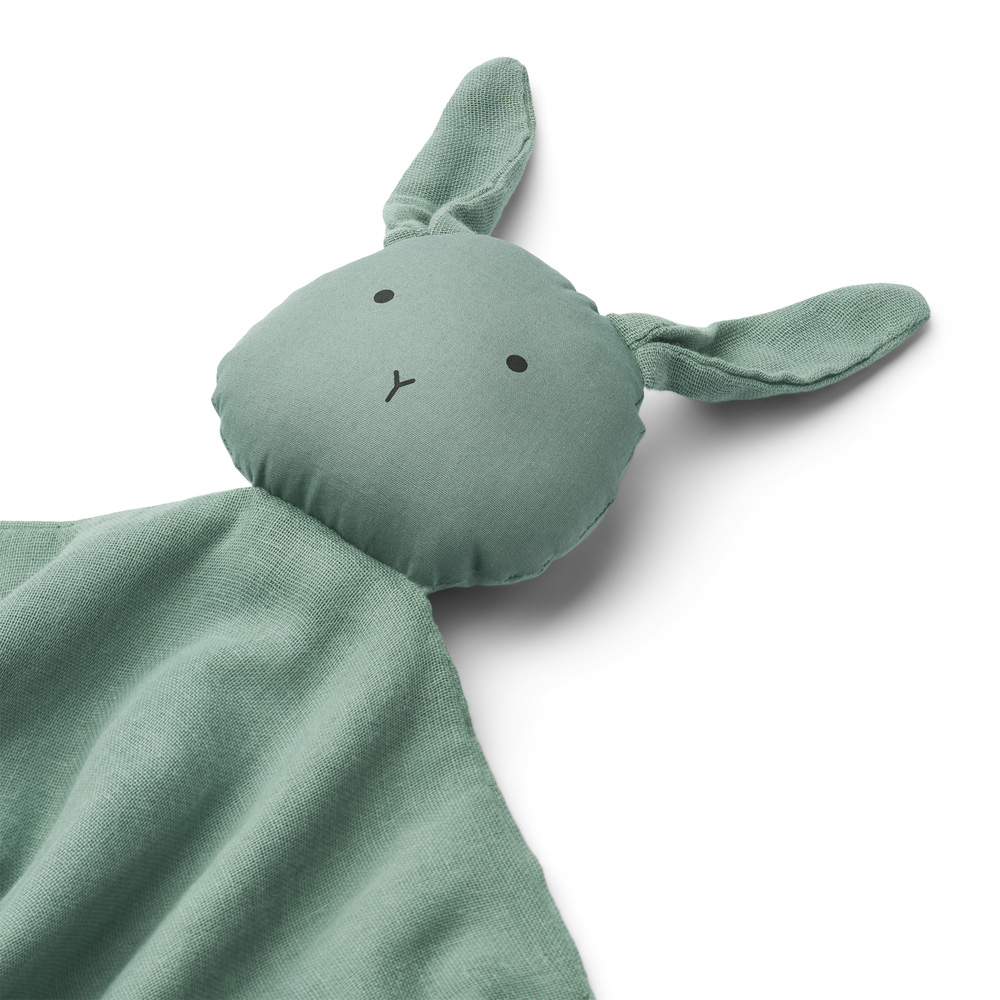 Liewood Agnete cuddle cloth Rabbit- peppermint 