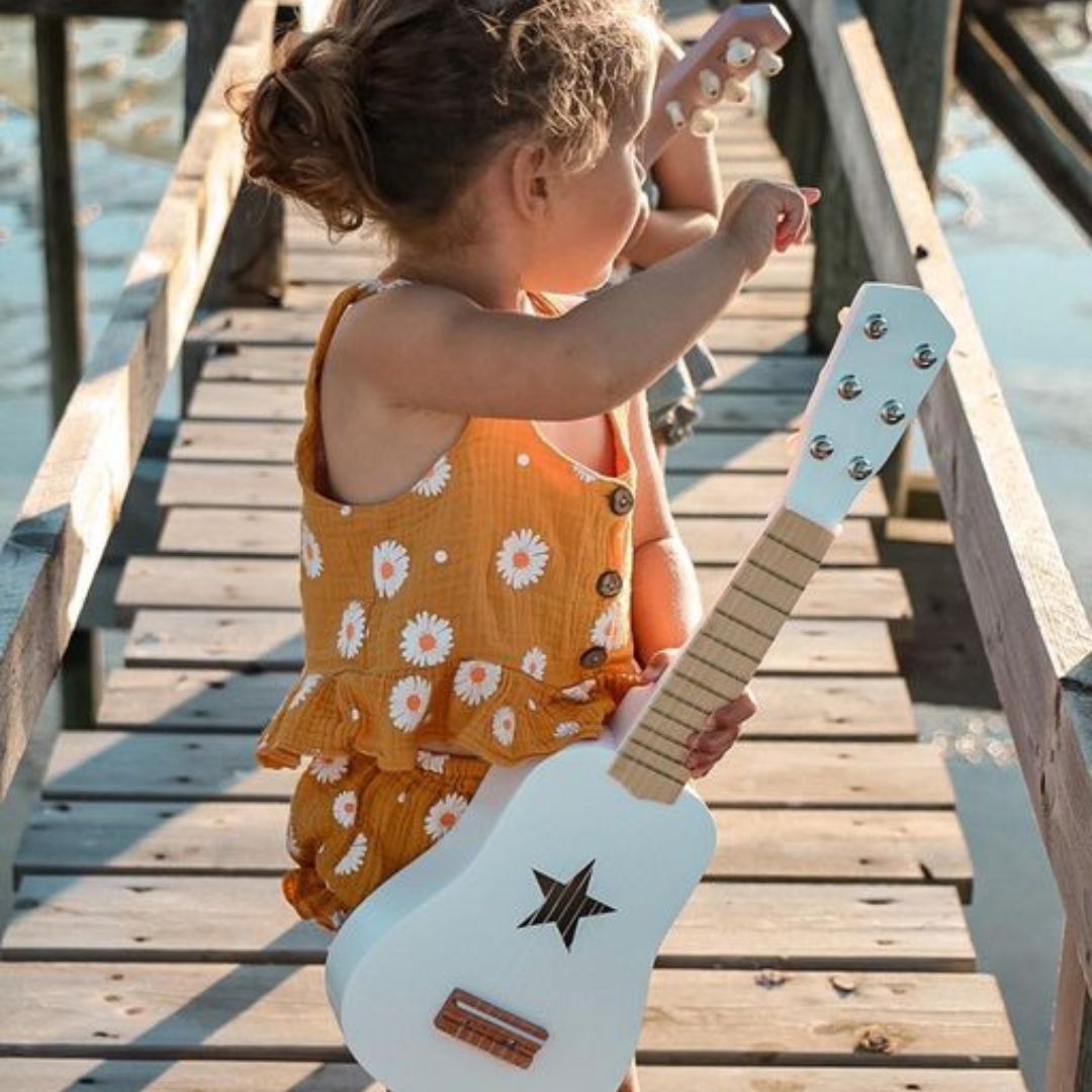 Kids Concept Gitarr vit