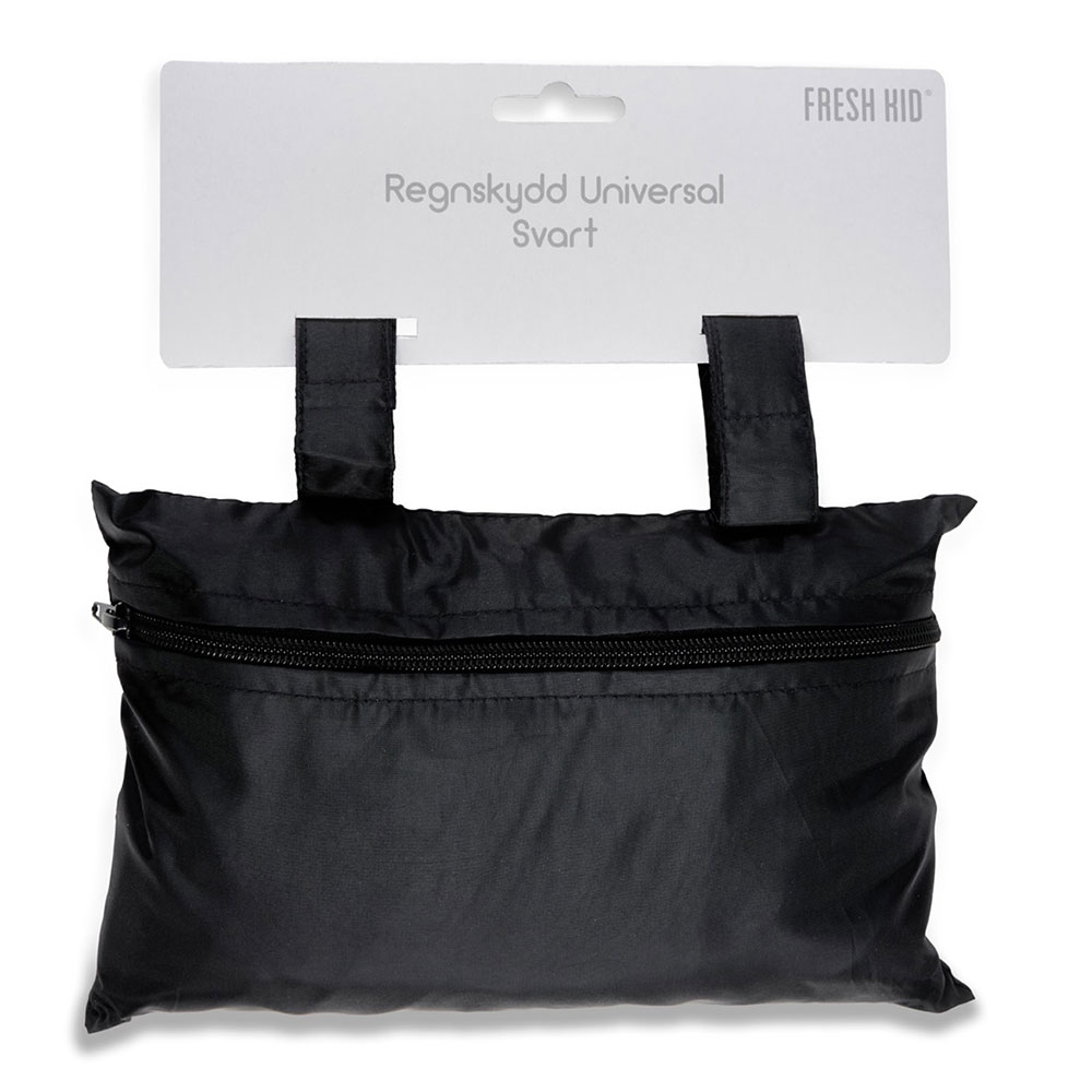 Fresh Kid Regnskydd universal barnvagn Svart