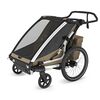 Thule Chariot Cross 2 Khaki double cykelvagn