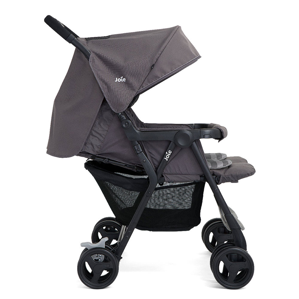 Joie syskonvagn sulky Aire Twin Dark Pewter