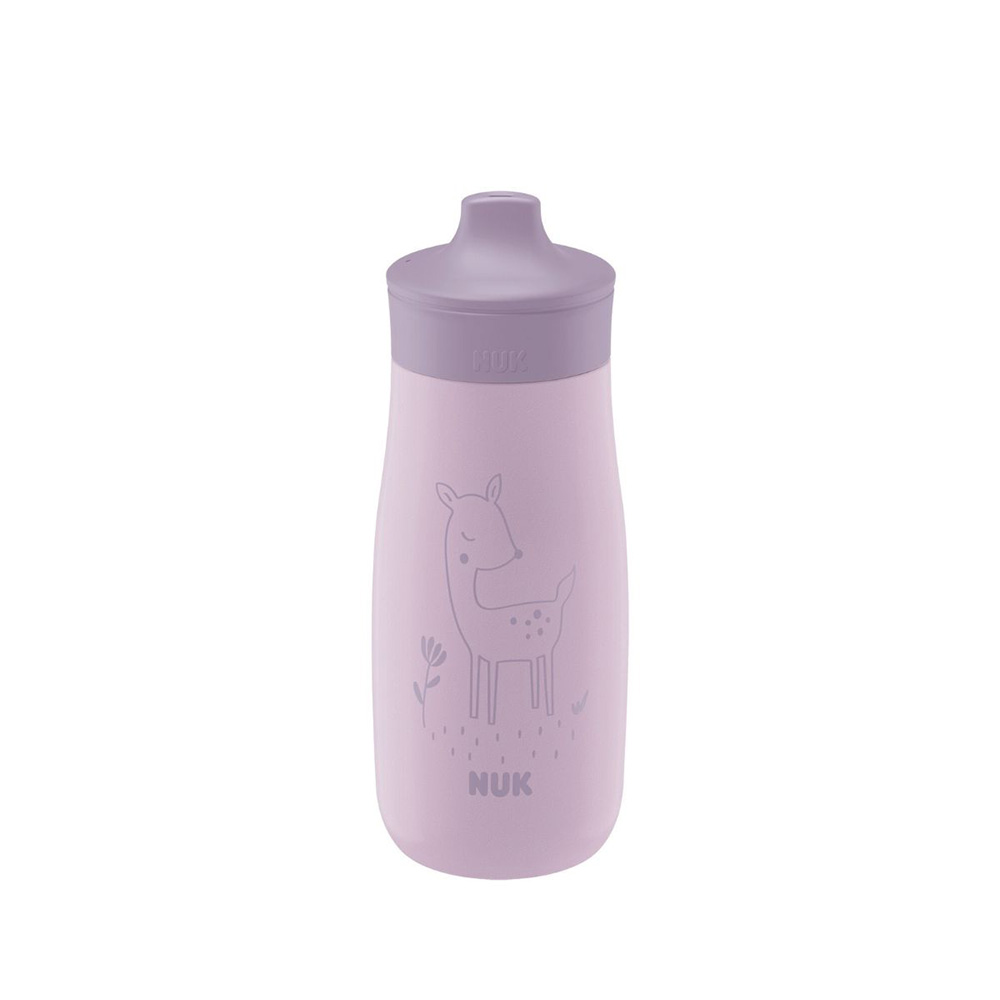 NUK Mini-Me Drickflaska stål - Rådjur 300 ml