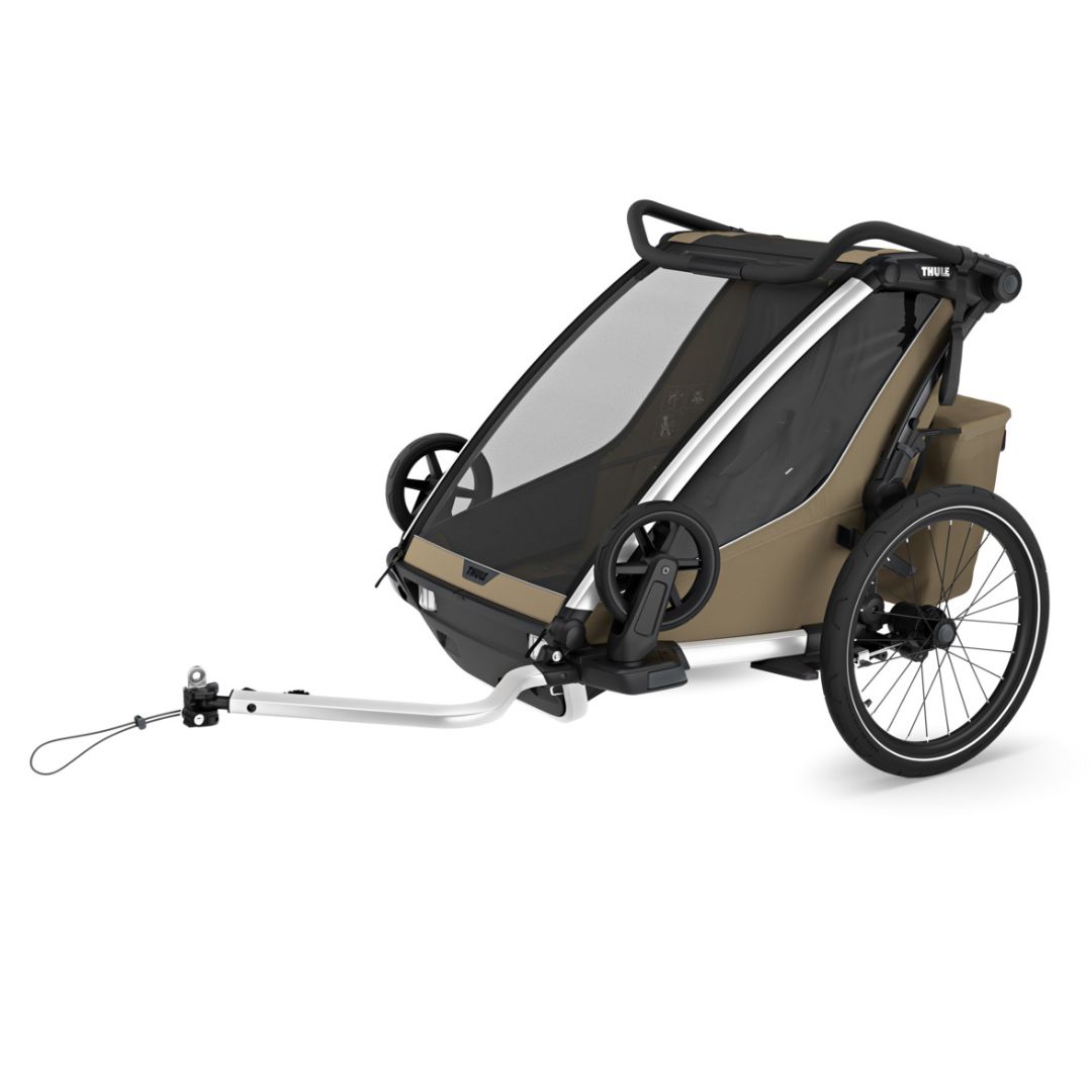 Thule Chariot Cross 2 Khaki double cykelvagn