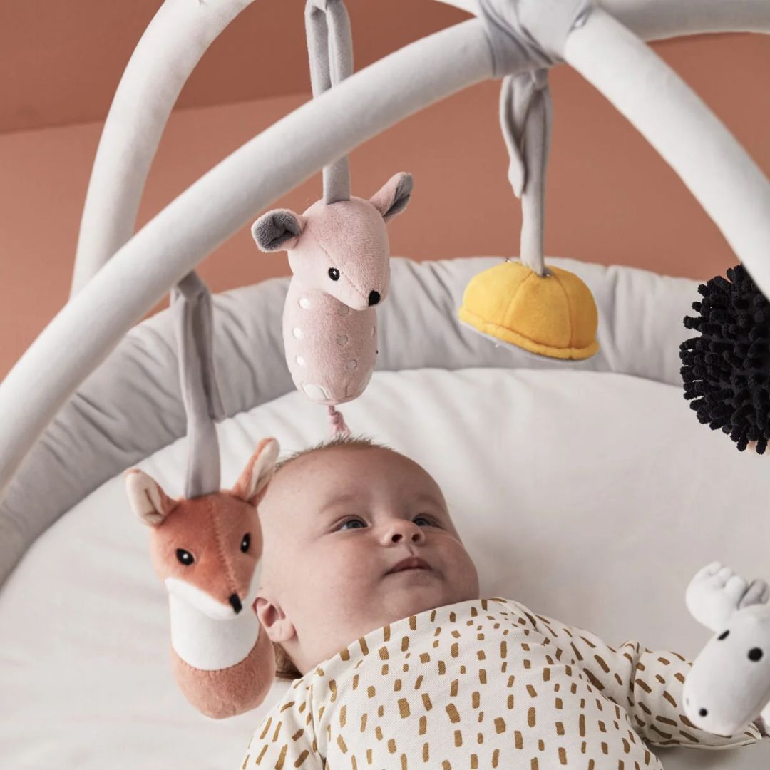 Kids Concept Babygym grå EDVIN