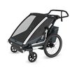 Thule Chariot Cross 2 Dark Slate double cykelvagn