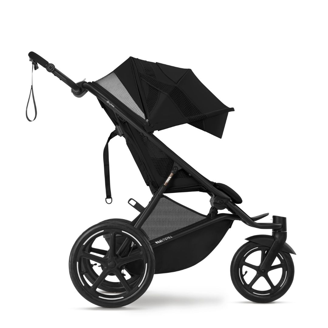 Cybex AVI SPIN joggingvagn Moon Black