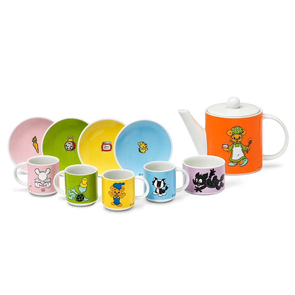 Bamse Kaffeservis Porslin