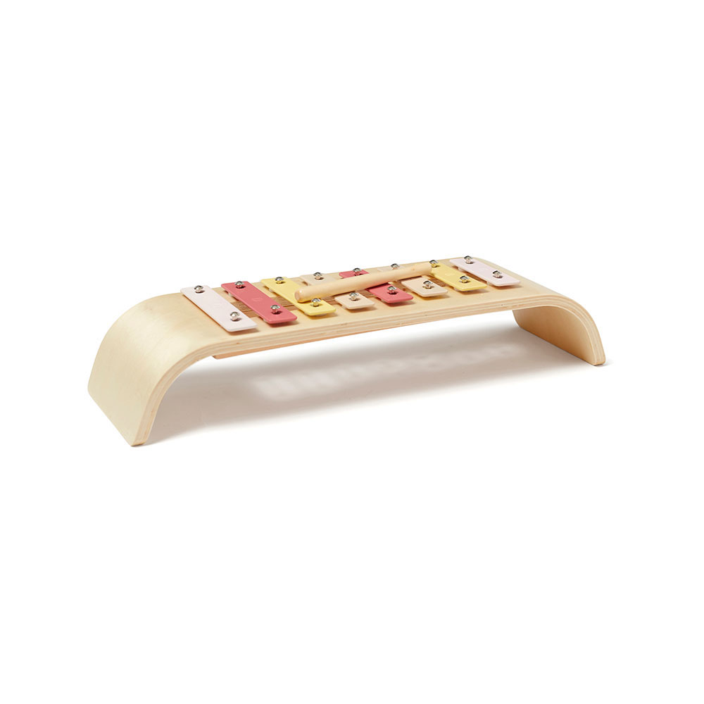 Kids Concept Xylofon plywood rosa multi