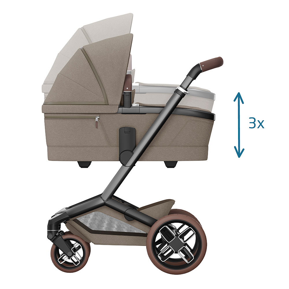 Maxi-Cosi Fame barnvagn Twillic Truffle