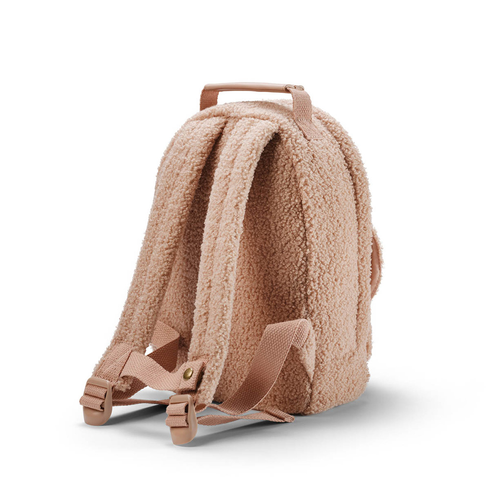 Elodie Ryggsäck MINI -Pink Bouclé