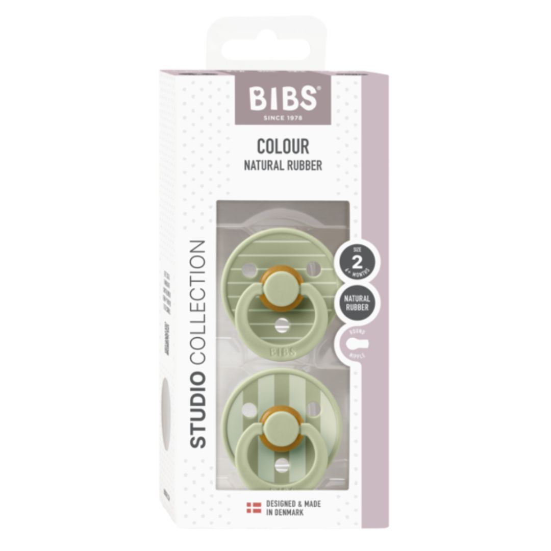 Bibs Napp 2-Pack 6-18m Sage/Sage