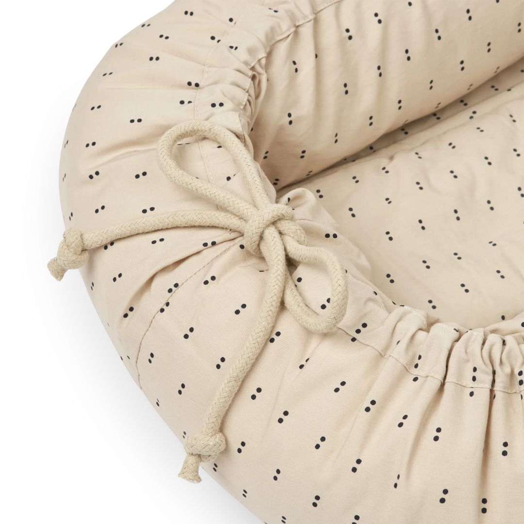 Liewood Gro babynest Double dot / SIlver lining