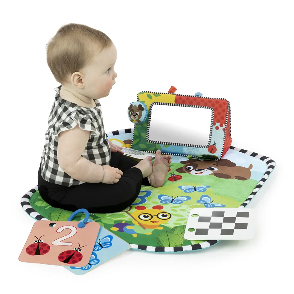 Baby Einstein Discovery Garden™ Tummy Time Mat & Mirror