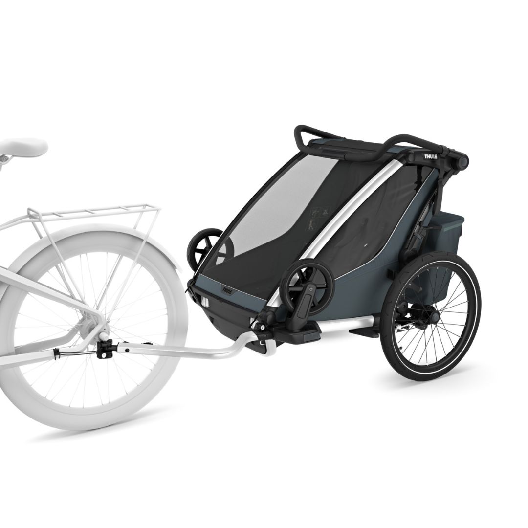 Thule Chariot Cross 2 Dark Slate double cykelvagn