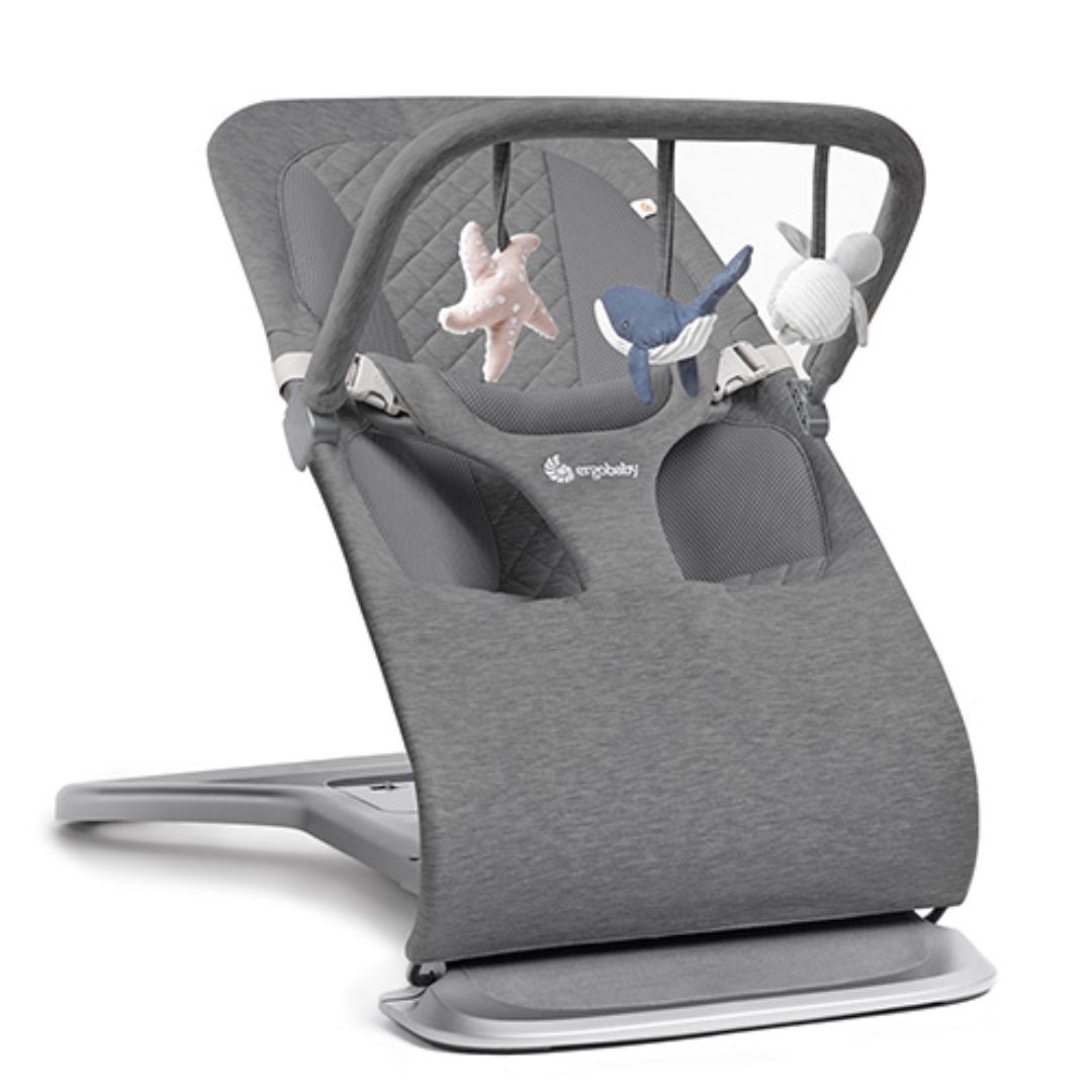 Ergobaby Evolve Babysitter lekbåge Charcoal grey