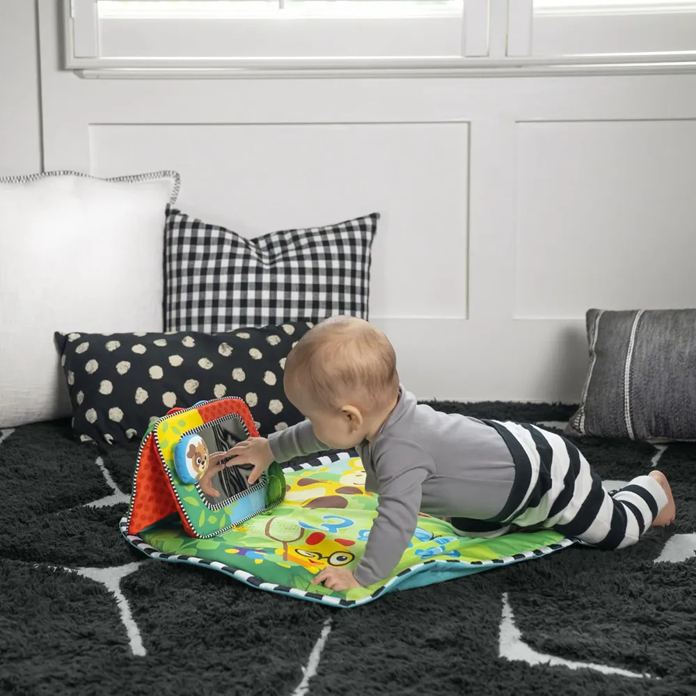 Baby Einstein Discovery Garden™ Tummy Time Mat & Mirror